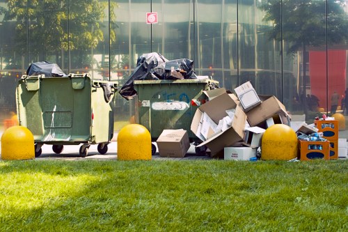 Residential rubbish clearance in a South London home