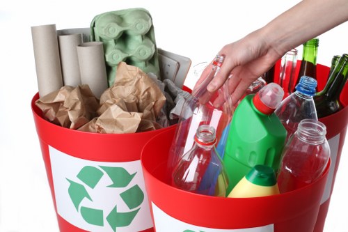 Eco-friendly disposal services during flat clearance in South London